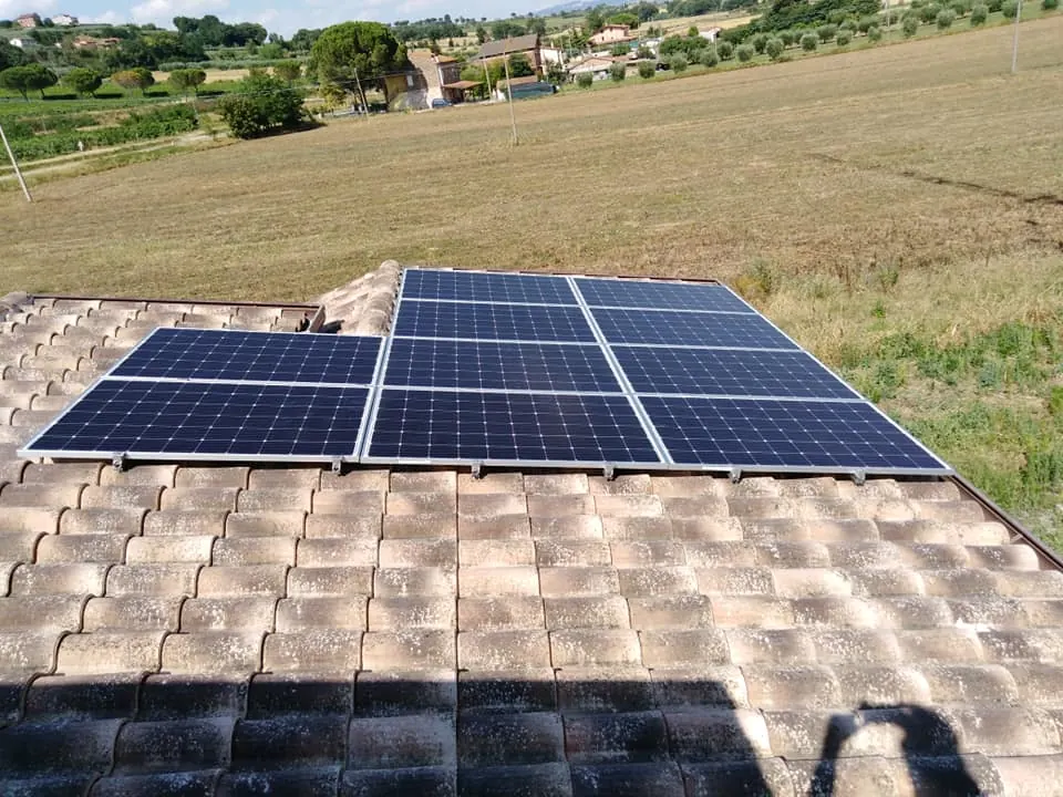 Impianto fotovoltaico residenziale in provincia di Reggio Emilia